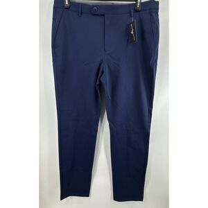 Boston Scott Golf Pants Navy Blue 38x33
